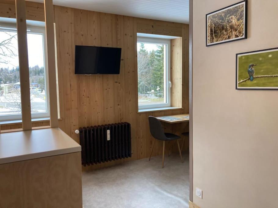 Studio Chaleureux Au Depart Des Sentiers Et Pistes De Ski Lajoux Dış mekan fotoğraf