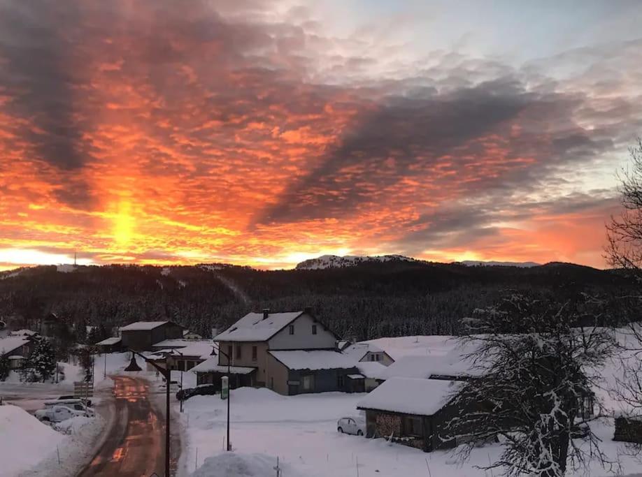 Studio Chaleureux Au Depart Des Sentiers Et Pistes De Ski Lajoux Dış mekan fotoğraf