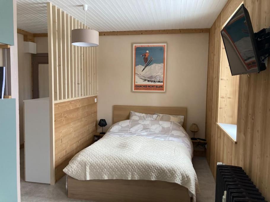 Studio Chaleureux Au Depart Des Sentiers Et Pistes De Ski Lajoux Dış mekan fotoğraf